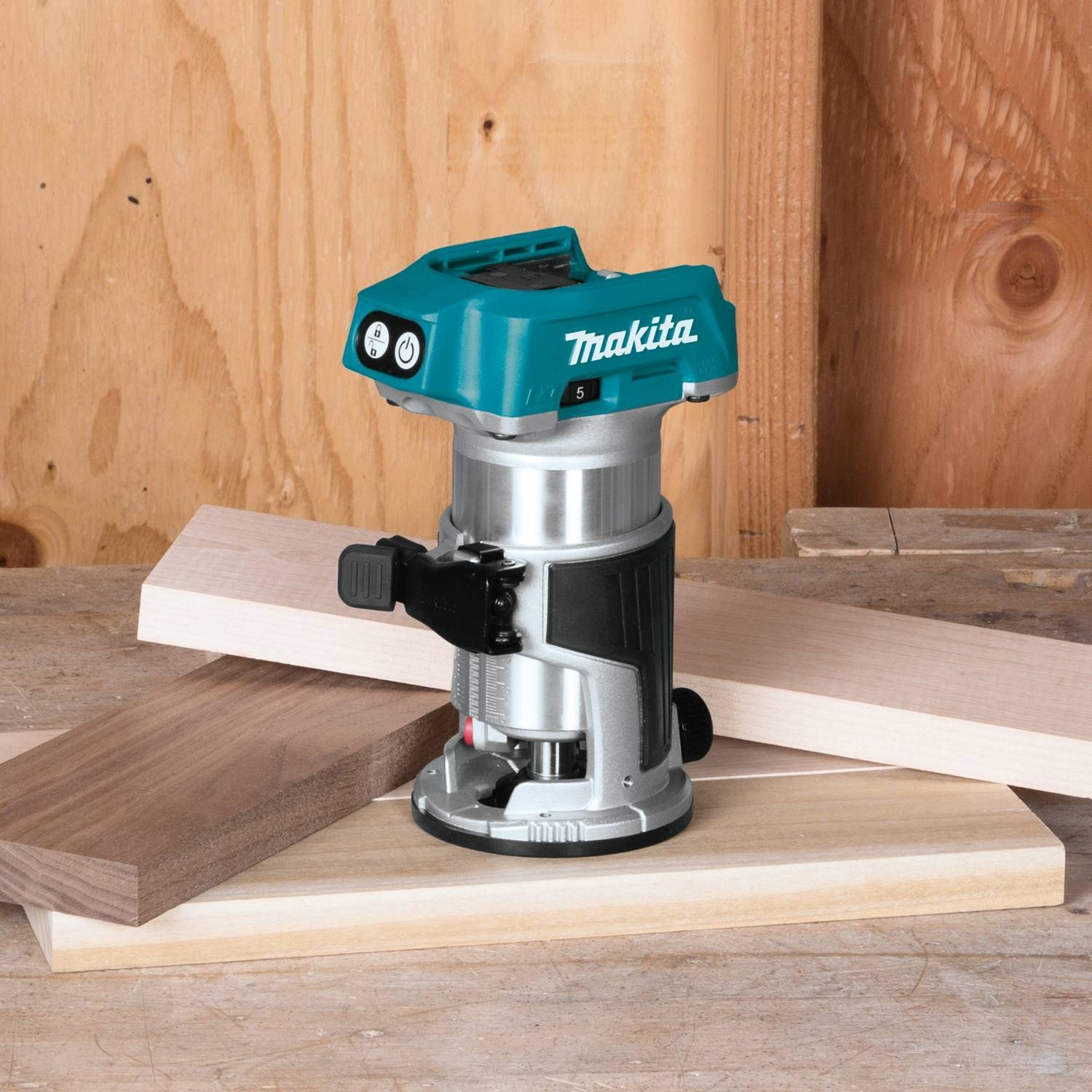 Makita XTR01Z 18V LXT LithiumIon Brushless Cordless Compact Router eBay