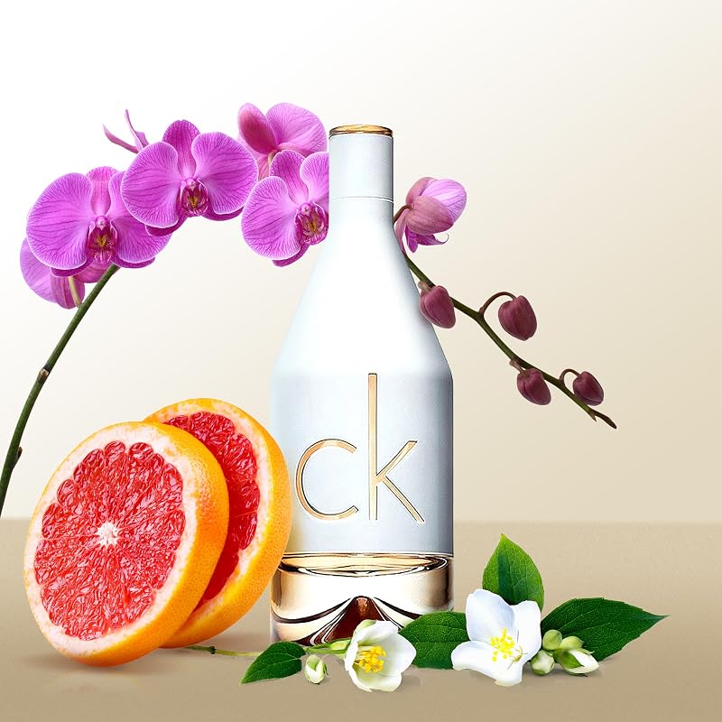 CK IN2U Eau de Toilette para mujer | Fragancia femenina cítrica y floral con notas de bergamota y cedro rojo| Larga duración 100 ml