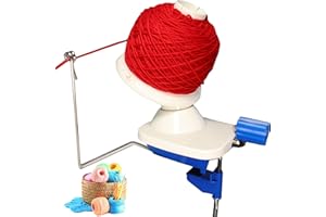 Yarn Winder - Fast & Easy Yarn Ball Winder Tool, No Setup Required Yarn Cake Winder, Portable Manual Yarn Winder for Crocheti