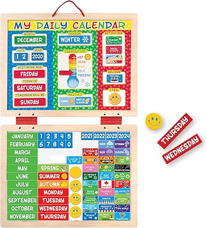 Daily Magnetic Calendar: Melissa \u0026 Doug 