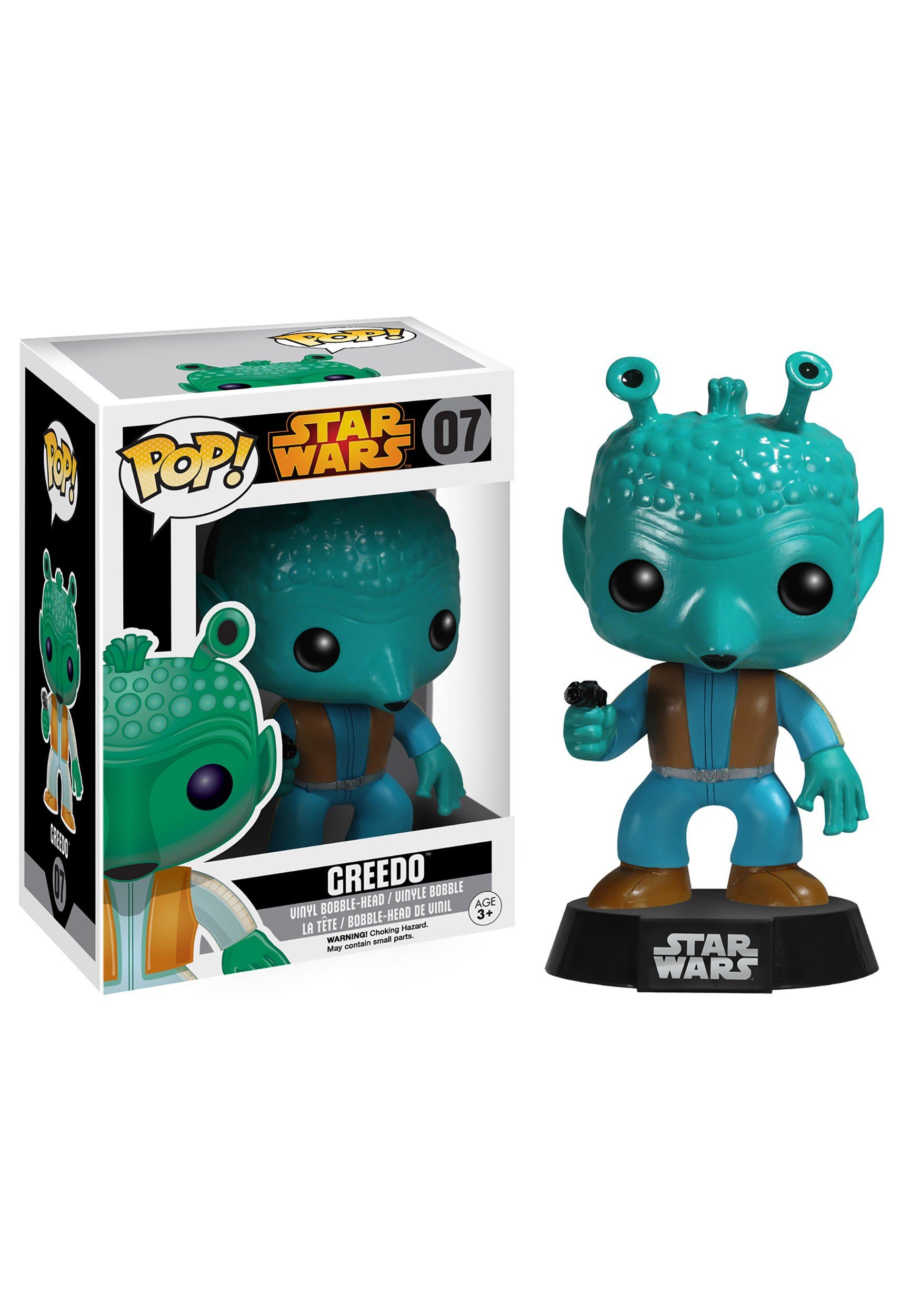 Funko 020737 Pop Star Wars Greedo 07 Vinyl Bobble Head Figure