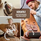 MastaPlasta Original Easy All-in-One Leather Repair Kit Mid-Brown 28x20cm view 3