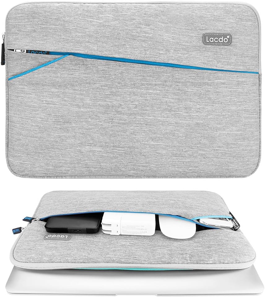 Lacdo Laptop Sleeve Case Bag 13 inch New MacBook Air M4 A3240 2025/M3 A3113/M2 A2681/M1 A2337 - Image 3