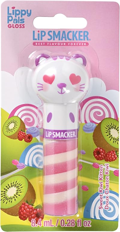 Lip Smacker Kitten Lippy Pal Swirl Gloss Kiwi Lip Gloss Kids