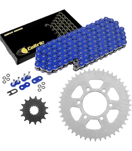 Amazon.com: Caltric Red O-Ring Drive Chain & Sprockets Kit