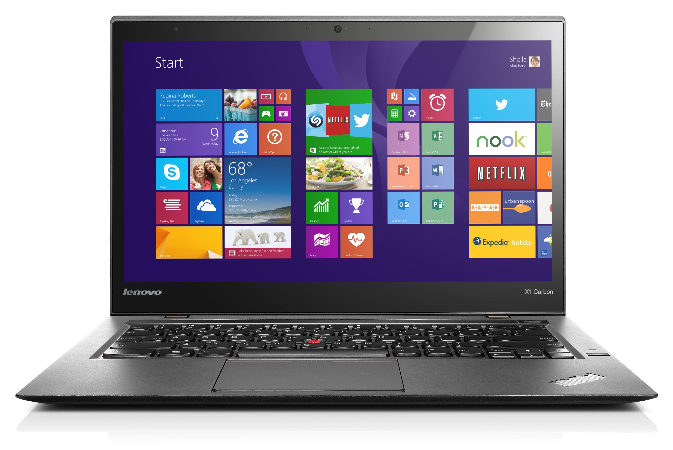 Galleon Lenovo Thinkpad X1 Carbon Touch 14Inch Touchscreen Ultrabook