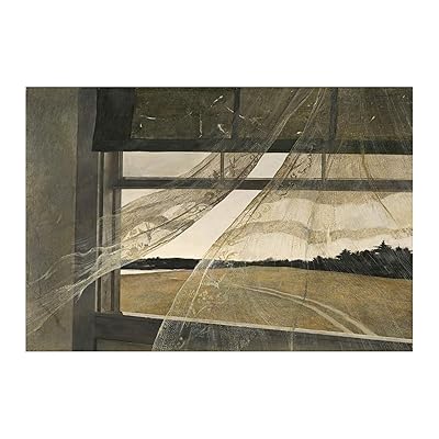 Spiffing Prints Andrew Wyeth Wind from The Sea - Extra Large - Archival Matte - Unframed