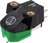 Audio-Technica AT-VM95E VM95 Elliptical Cartridge Green 4.0mV Output view 2