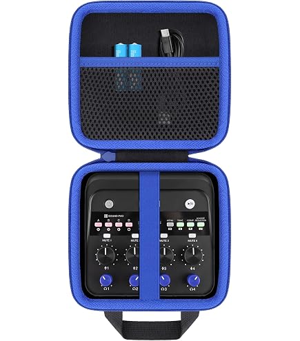 Amazon.com: co2CREA Hard Case for Zoom PodTrak P4next Podcast