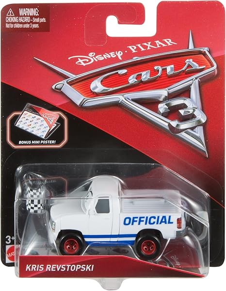 cars 3 diecast poster