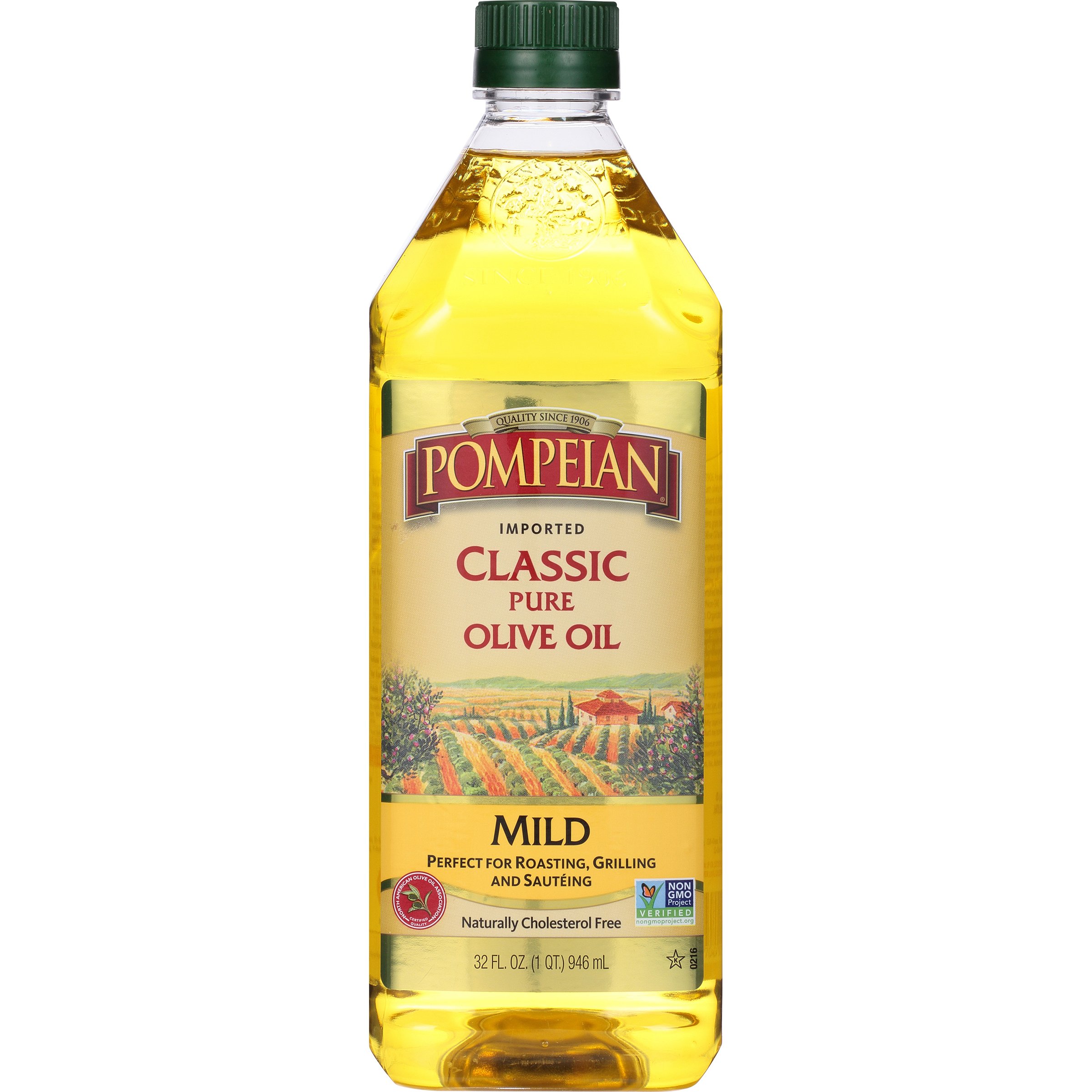 Pompeian Vinegar 16oz Bottle (Pack of 3) Select Flavor