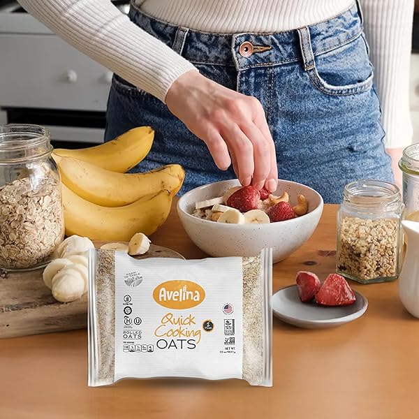 AVELINA QUICK COOKING OATS – GLUTEN-FREE – 32 OZ (PACK OF 1)
