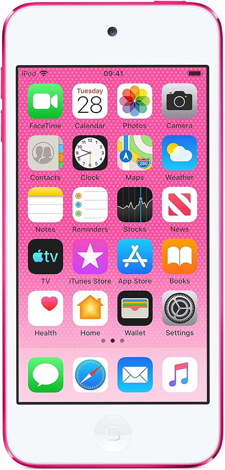 Apple iPod touch (256GB) 7th generation - Pink (Latest Model) (Renewed)