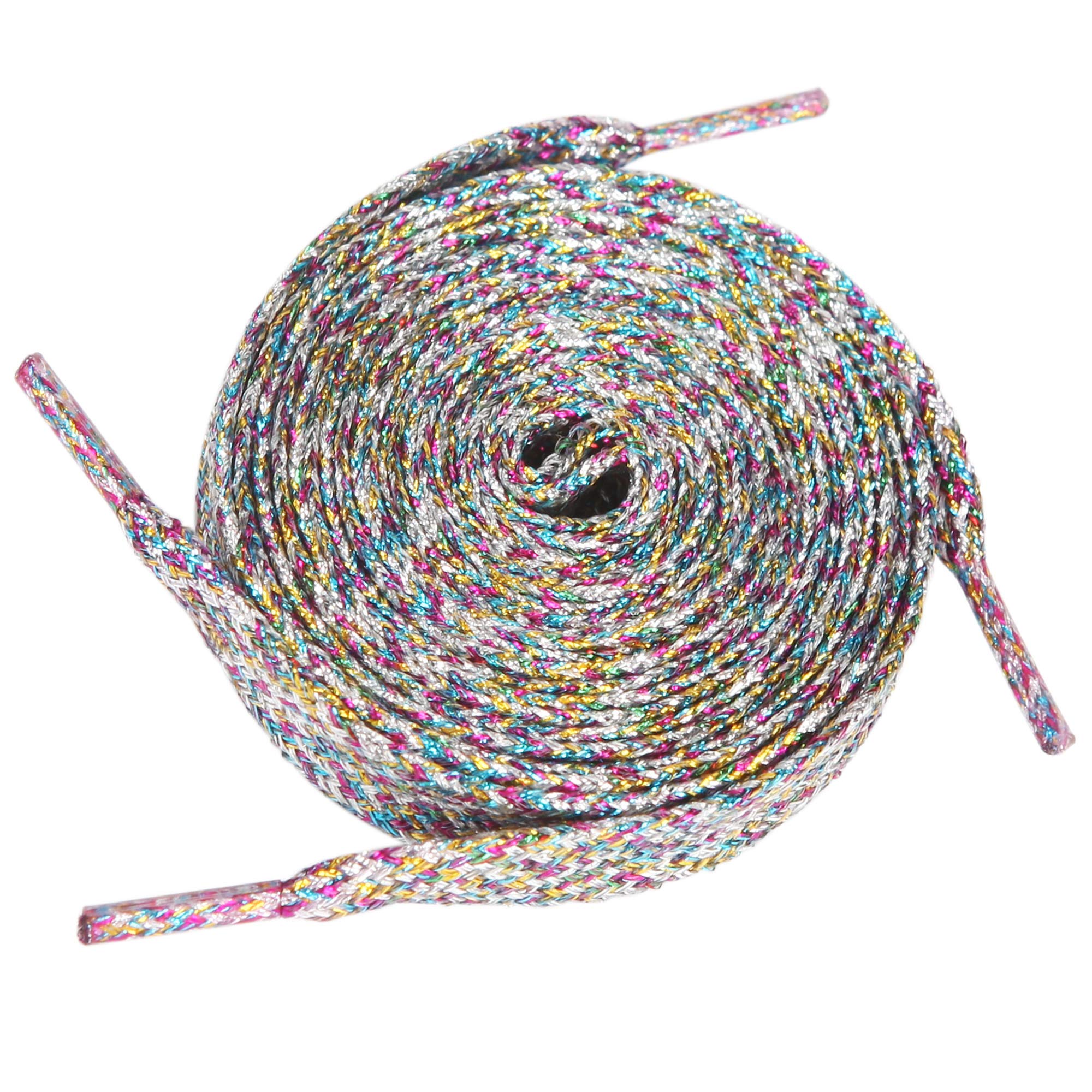 5Chaos Vibrant Shoelaces for Fun, Cool Design with Metal Aglets 1 Pair