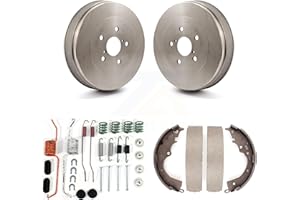 Transit Auto - Rear Brake Drum Shoes And Spring Kit For 2004-2010 Toyota Sienna K8N-100360