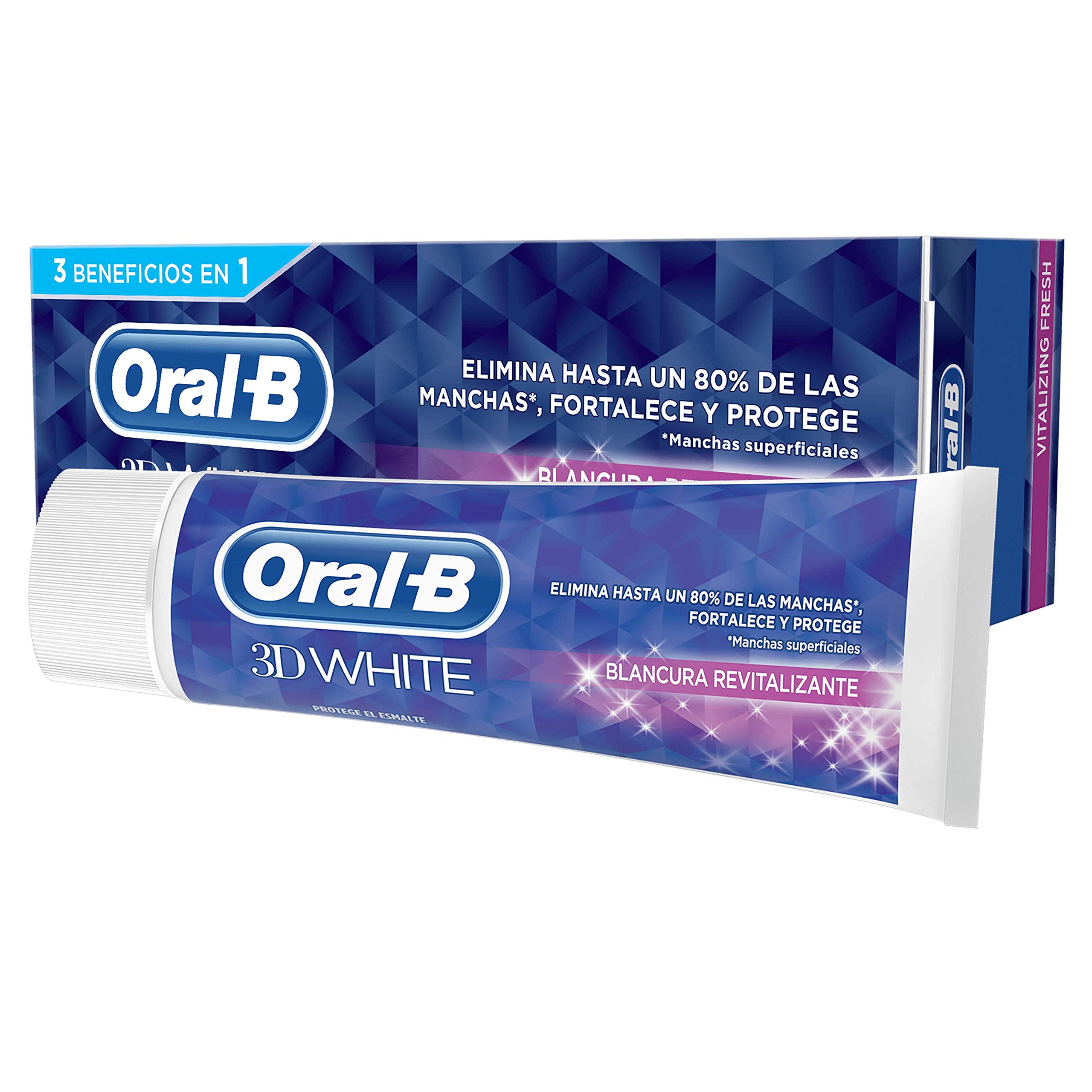 Oral-B 3D White Revitalising Toothpaste, Mint, 75 ml