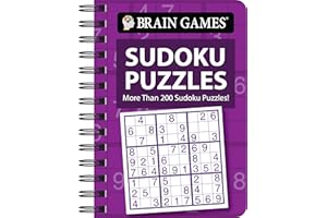 Brain Games - To Go - Sudoku Puzzles: More Than 200 Sudoku Puzzles! (Purple)