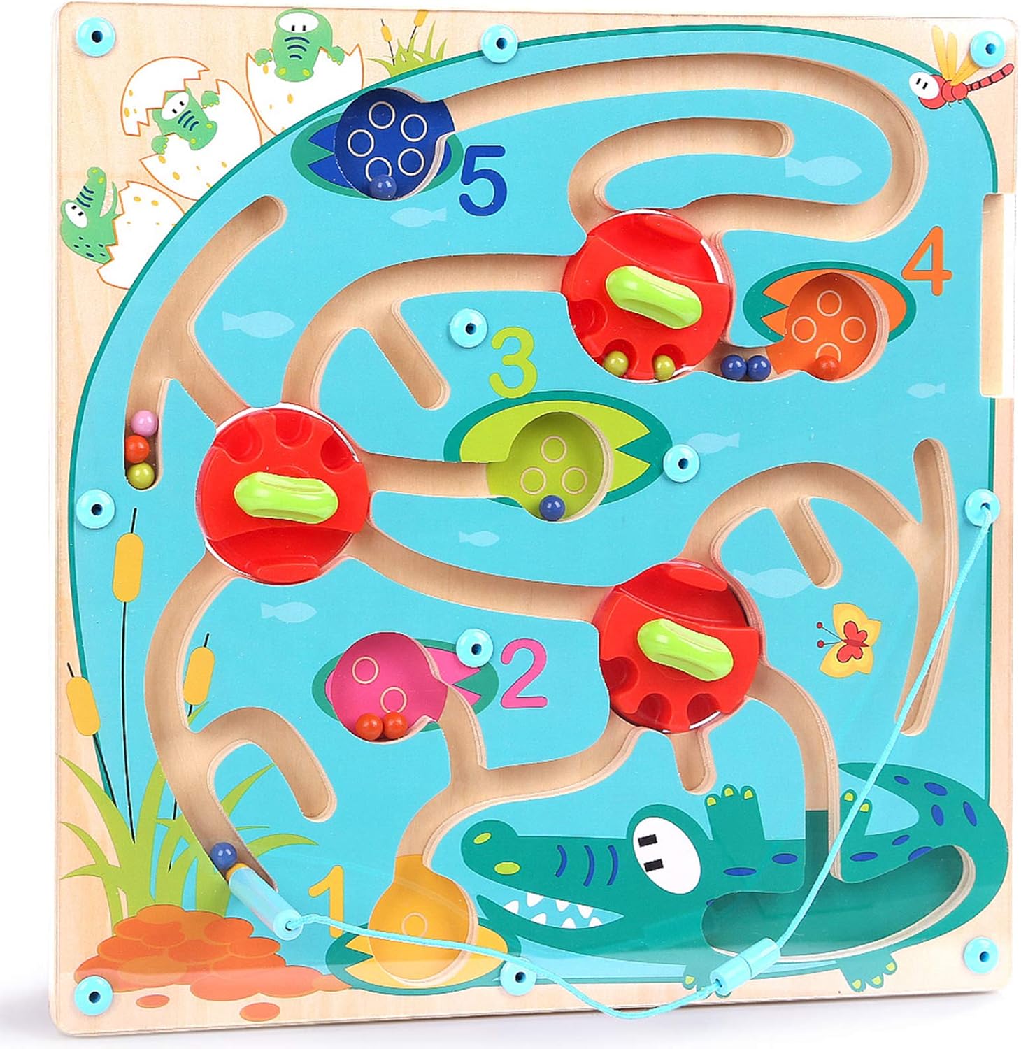 TOP BRIGHT Magnetic Maze Puzzle Game 