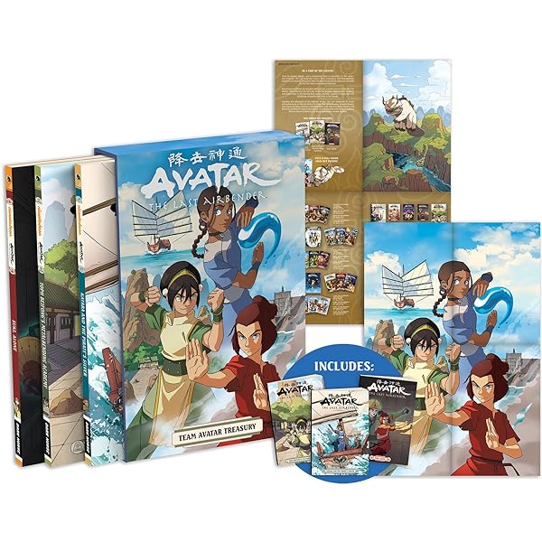 Avatar the Last Airbender: 18 Book Box Set (Nickelodeon): Luen