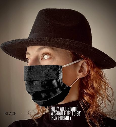 Download Free Face Mask Washable Black Uk Made Filter Pocket Sustainable Craft Amazon Co Uk Handmade PSD Mockup Template