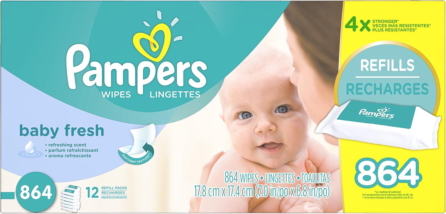 wet wipes pampers