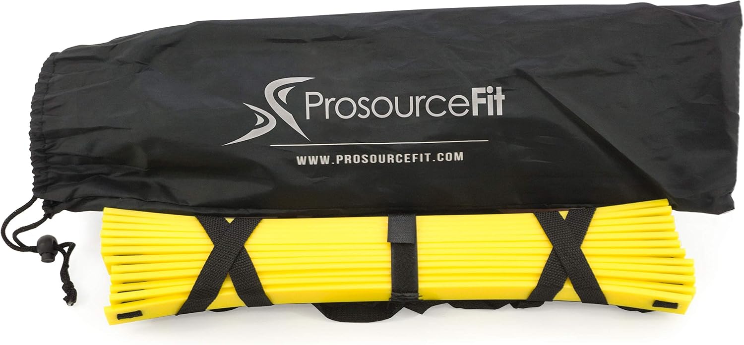ProsourceFit Speed Agility Ladder 12 rung for Speed Training and Sports Agility Workouts with Free Carrying Bag : Industrial & Scientific