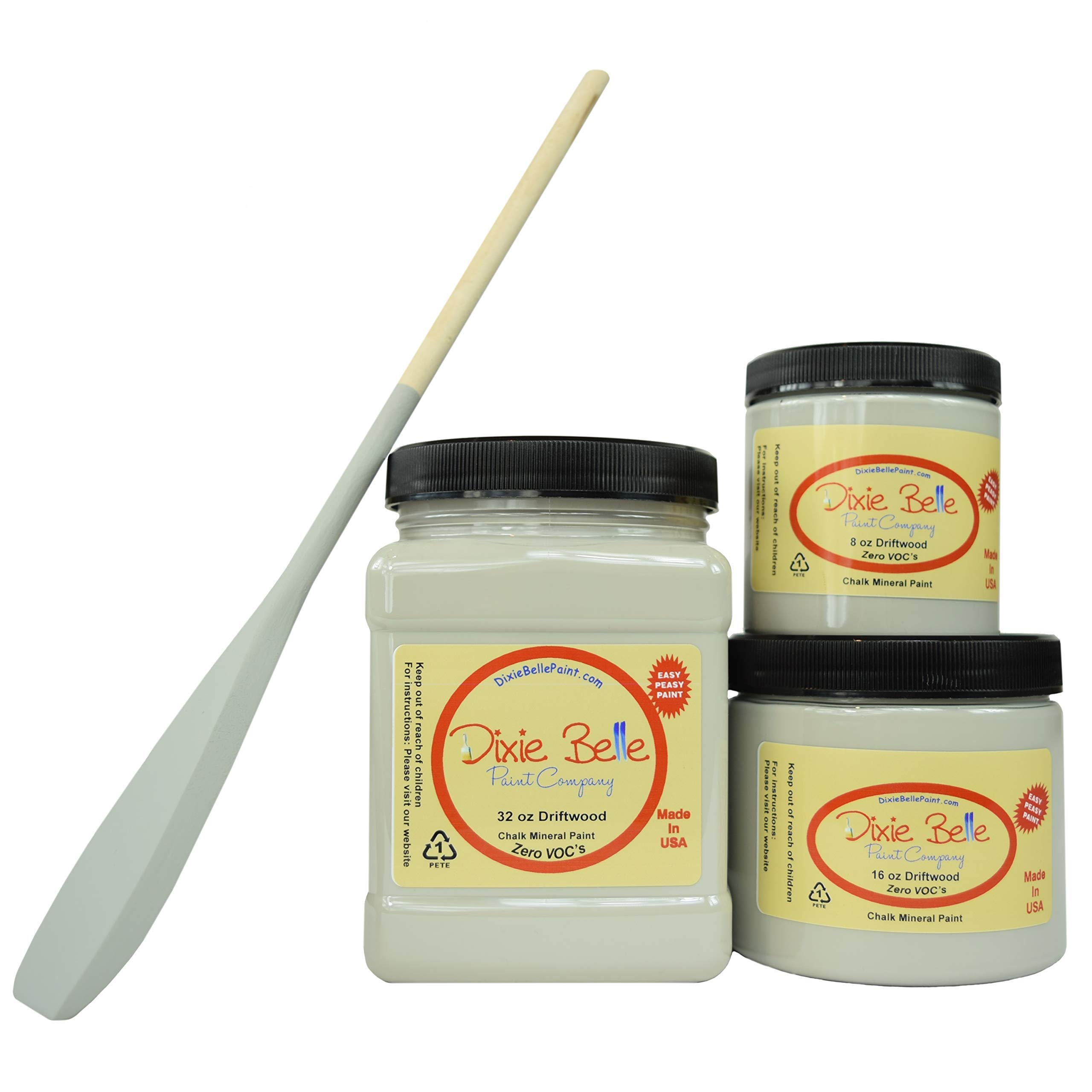 Dixie Belle Paint Company Chalk Finish Furniture Paint (Driftwood) (32oz)