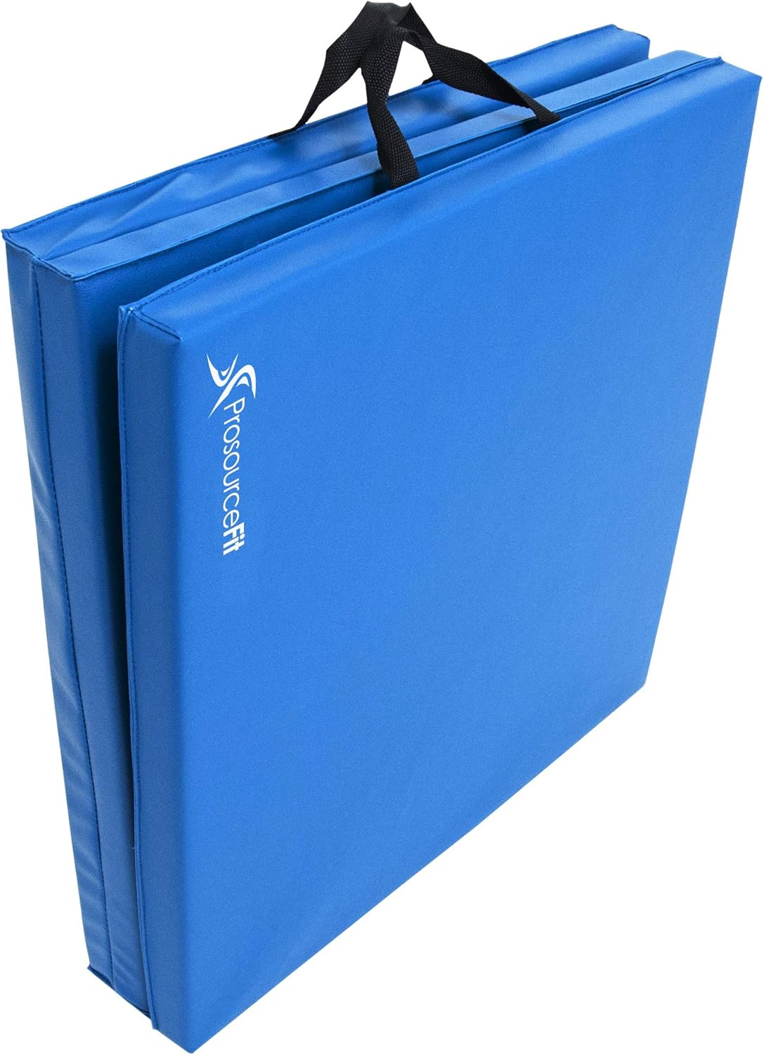 ProsourceFit Tri-Fold Folding Exercise Mat - Blue : Sports & Outdoors