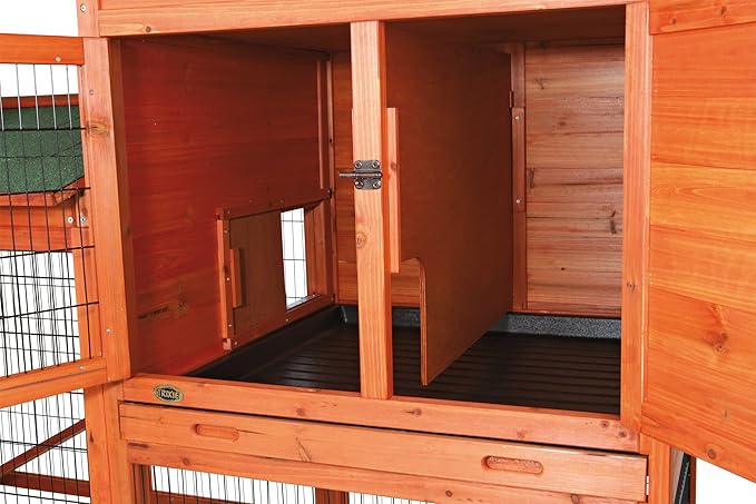 trixie outdoor run rabbit hutch