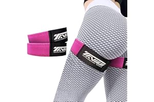 TAVIEW Occlusion Bands for Women Glutes & Hip Building, Blood Flow Restriction Bands BFR Bundle Booty Bands, Best Fabric Resistance Bands for Exercising Your Butt, Squat, Thigh, Fitness