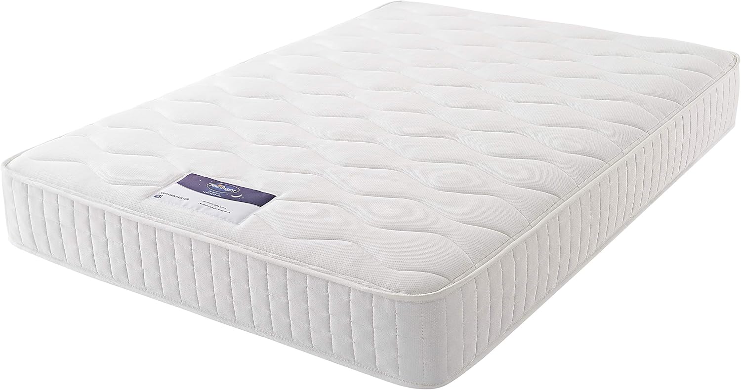 Silentnight Pocket Essentials 1000 Pocket Spring Mattress - Double, White, Double (135 x 190 cm) - Image 3