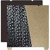 IdeaFormer-3D PEO PEI Magnetic Build Plate for Creality K1/K1C 235x235mm, Diamond PEO Textured PEI Spring Steel Print Bed for