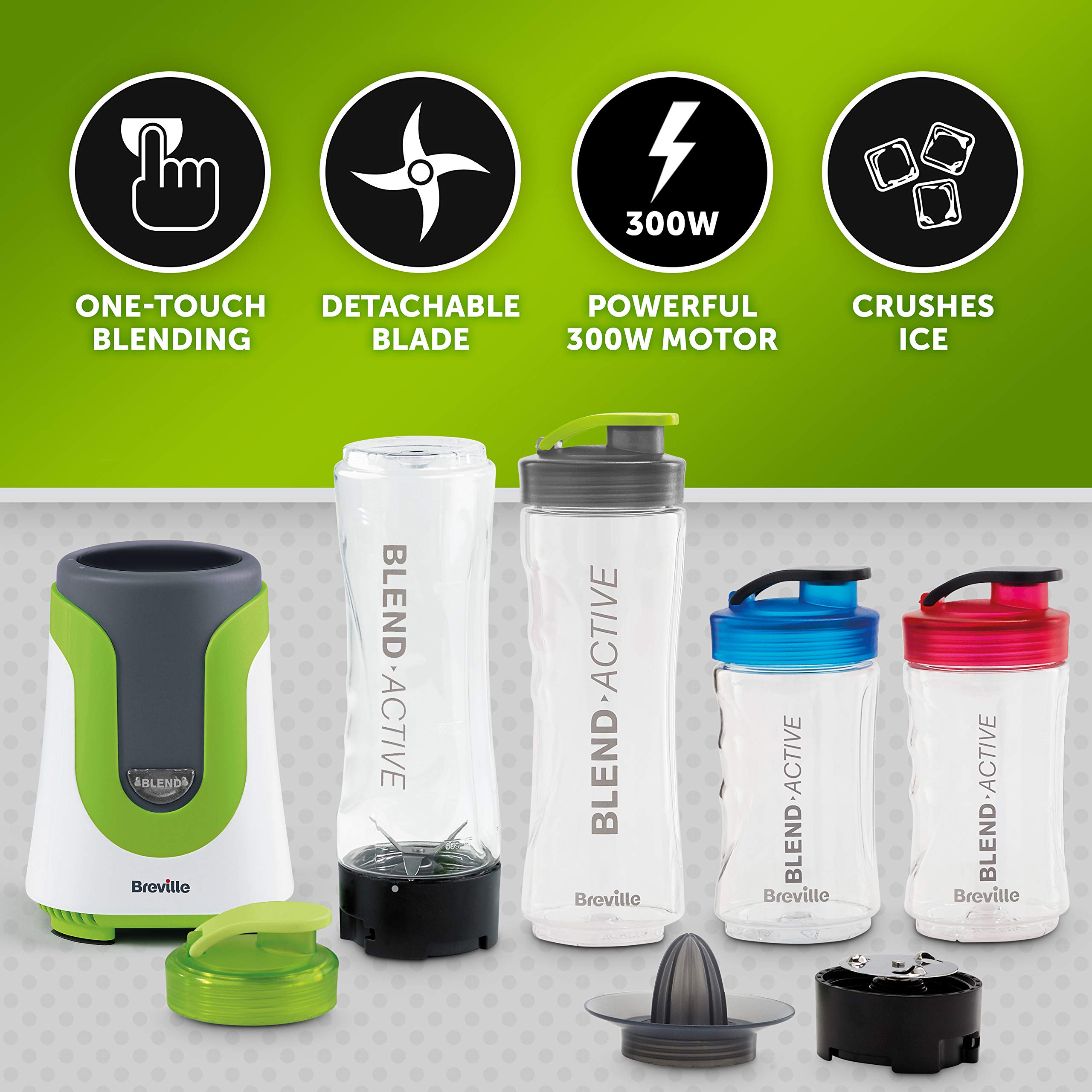 Breville VBL214 Blend Active ColourMix Family Personal Blender