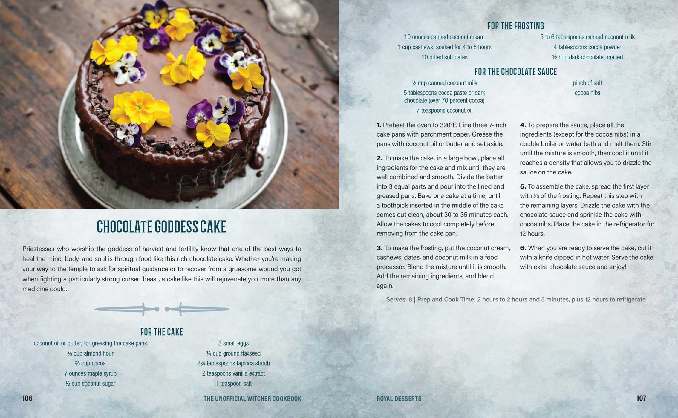 The Unofficial Witcher Cookbook: Daringly Delicious Recipes for Fans of the Fantasy Classic (Gifts for Movie & TV Lovers)