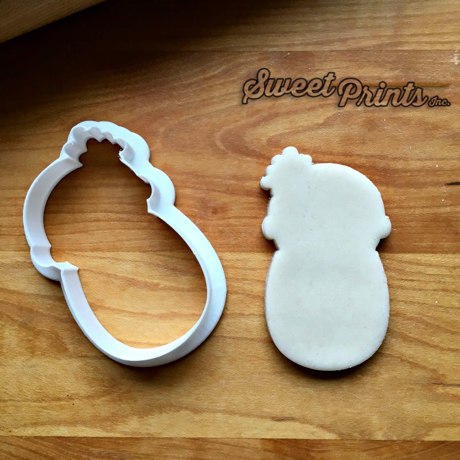Amazon Com Sweet Prints Inc Swaddled Baby Girl Cookie Cutter Dishwasher Safe Handmade