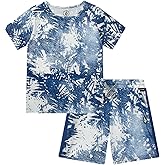 Volcom Toddler Boy Shorts Set - 2 Piece Short Sleeve Graphic Tees and Shorts for Boys - Toddler & Little Boys Summer Outfits