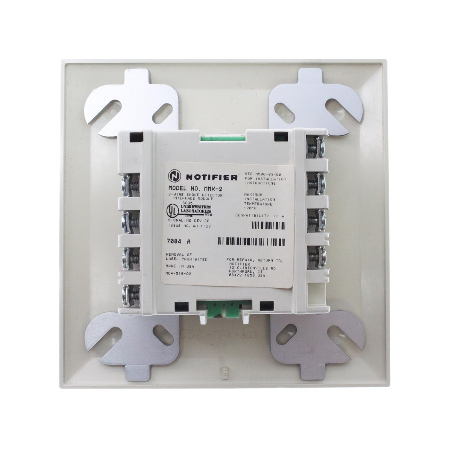 Amazon.com: Notifier mmx-2 Detector Módulo de interfaz del ...