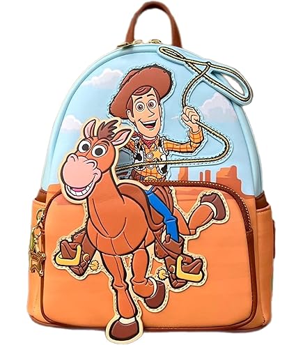 ★ SPAO★ Woody mini backpack SPAKFA9A52 Amazon.com: Loungefly: Toy Story, Woody Cosplay Mini