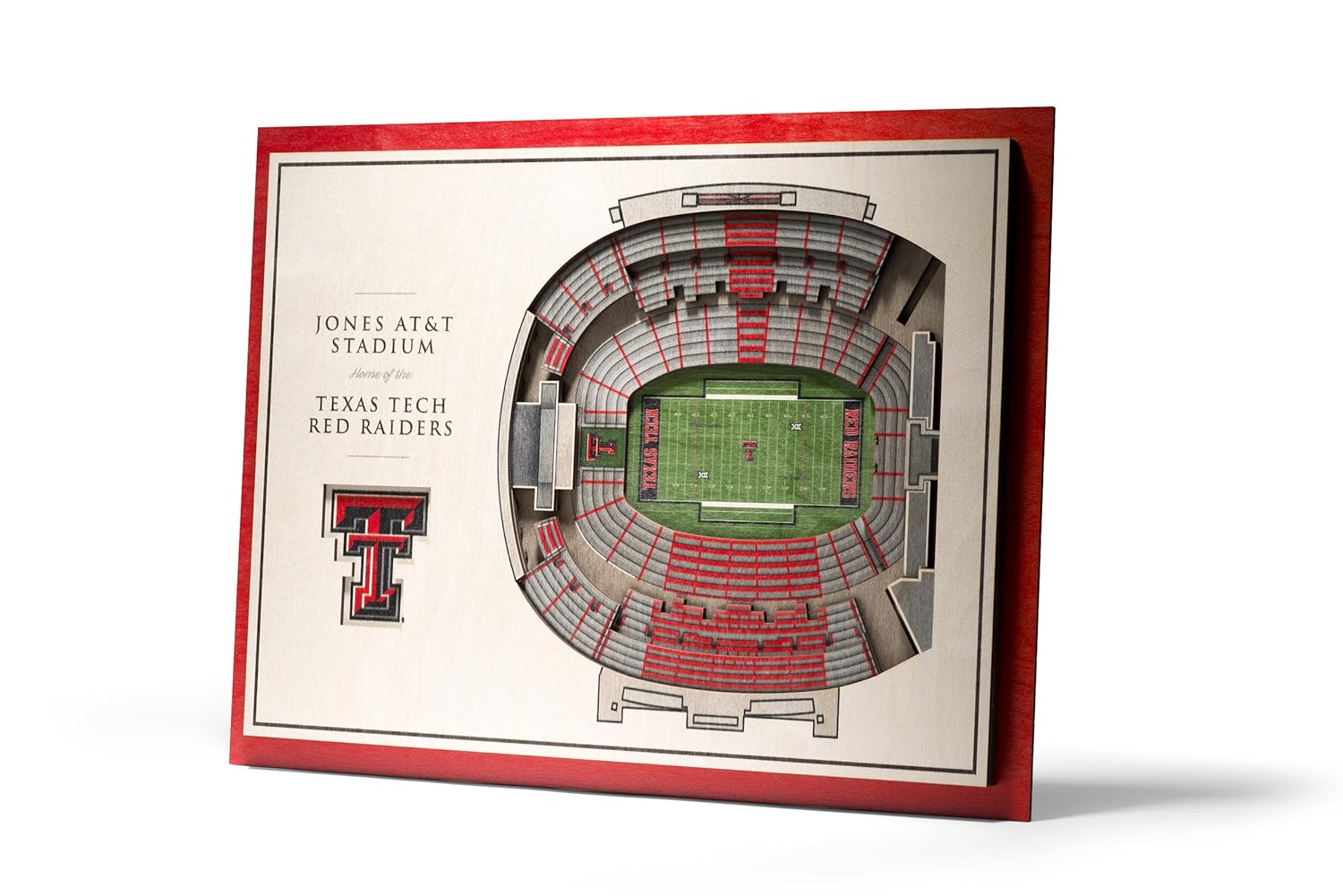 YouTheFan NCAA Unisex NCAA 5-Layer Stadiumview 3D Wall Art