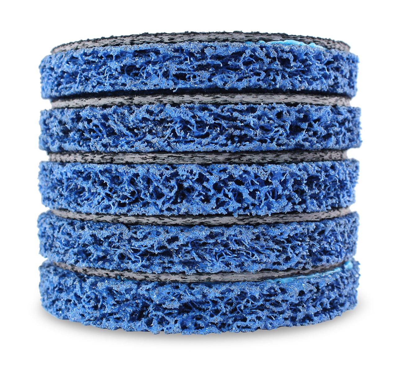 BHA Easy Strip Discs Clean and Remove Paint, Rust and Oxidation 4-1/2” x 7/8” - 5 Pack: Industrial & Scientific