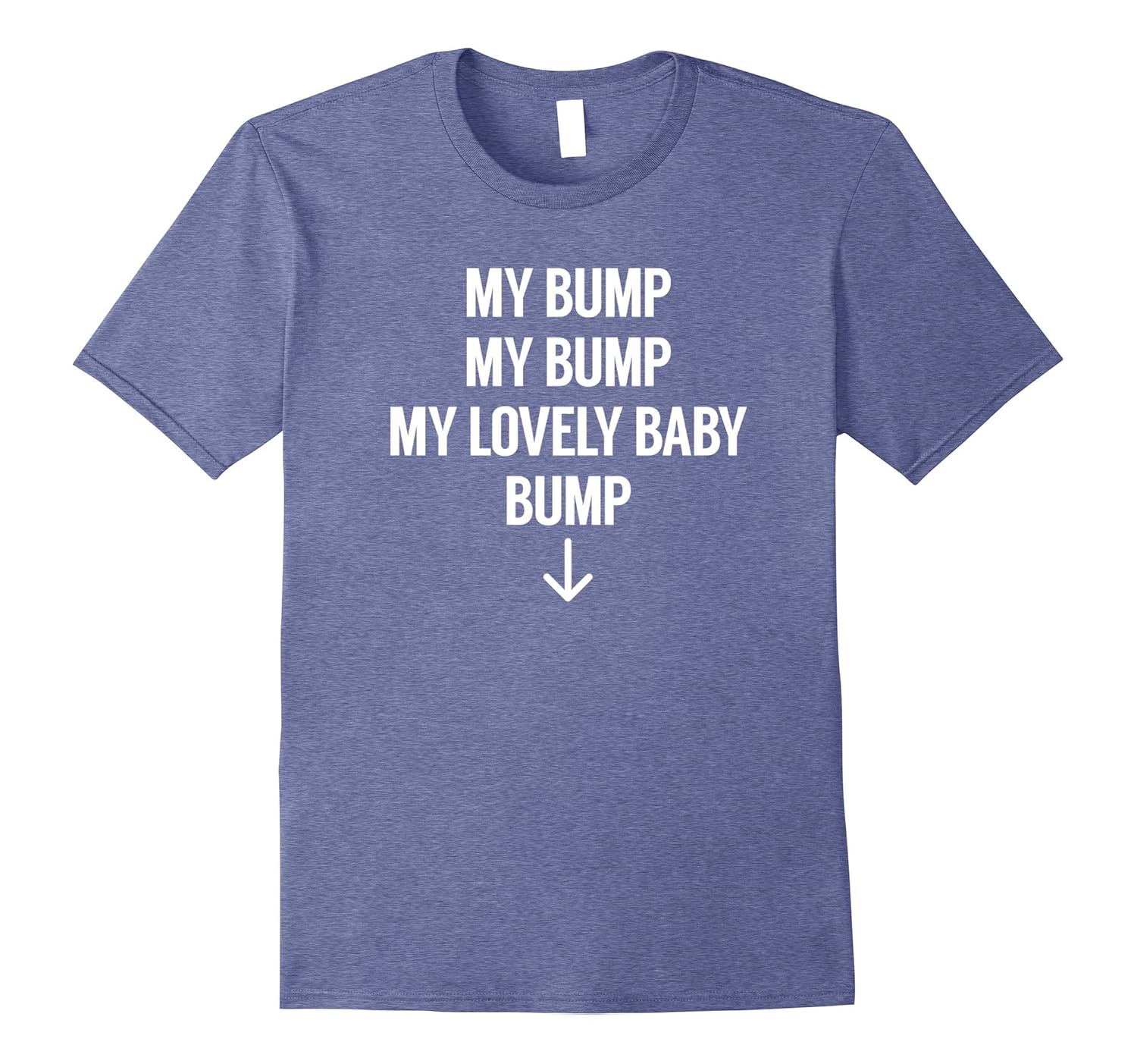 My Lovely Baby Bump - Funny Pregnancy Announcement Shirt Tee-anz