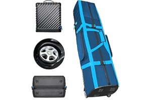Yamato Kube Golf Travel Bag Portable Foldable Hard Shell Golf Travel Case for Easy Travel Durable Foldable Luggage Travel Bag