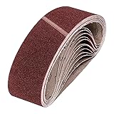 HARFINGTON 3 x 24 Inch Sanding Belts, 12 Pcs 40