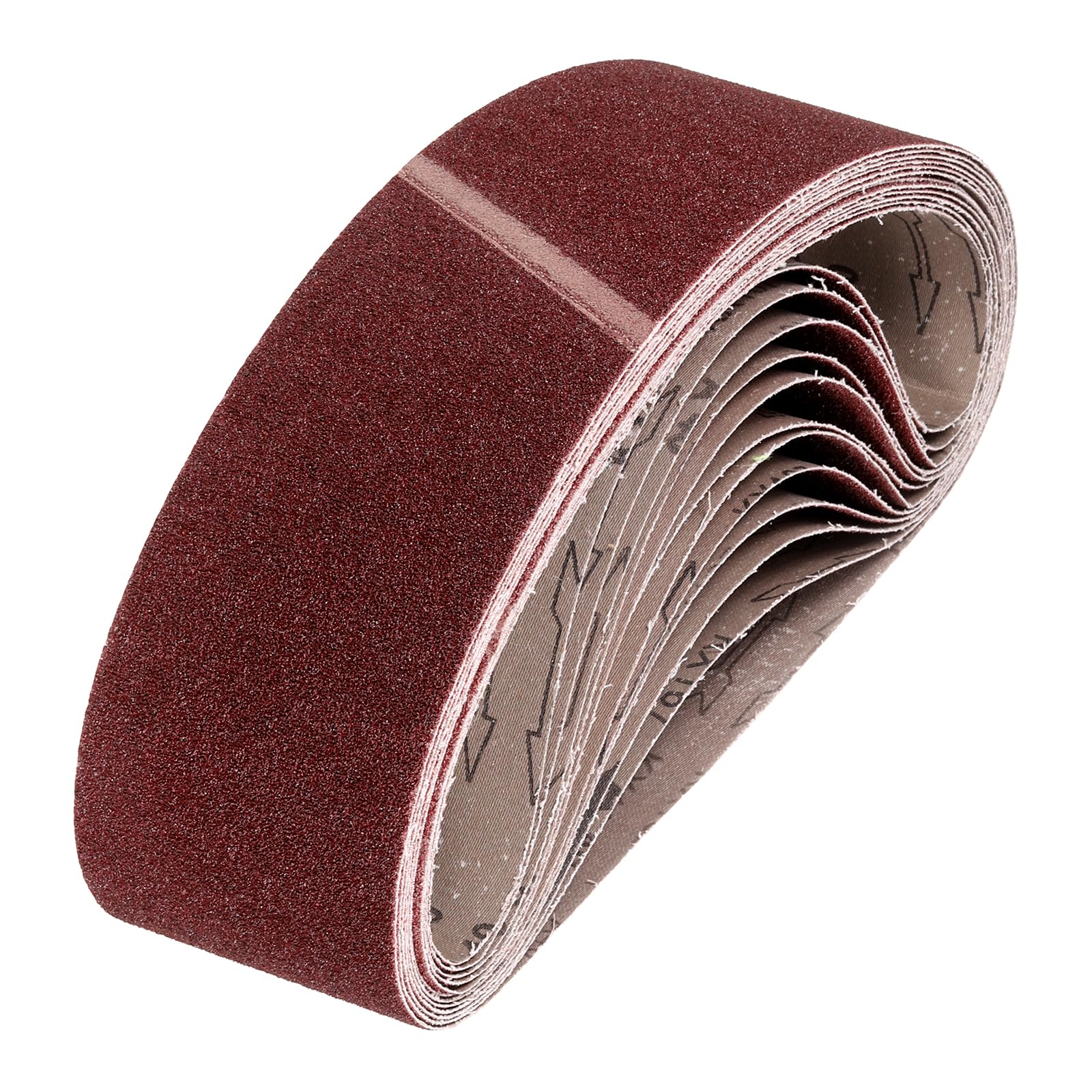 HARFINGTON 3 x 24 Inch Sanding Belts, 12 Pcs 40