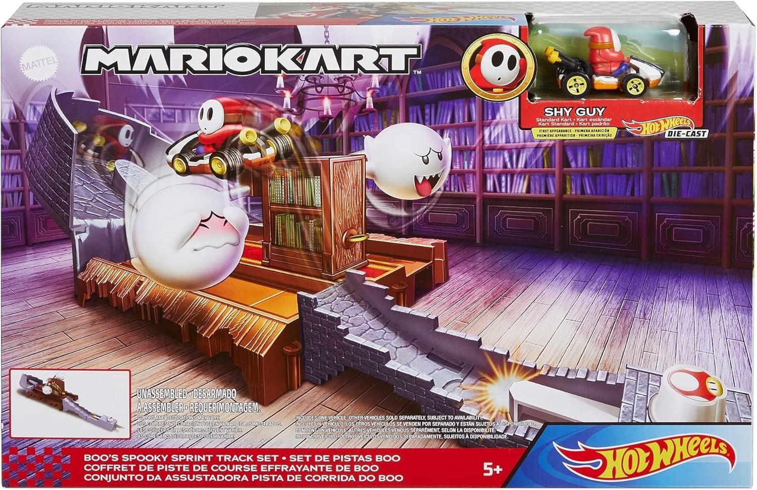 Amazon ホットウィール Hot Wheels マリオカート テレサ トラックセット ヘイホー1台付 Gnm23 おもちゃ おもちゃ