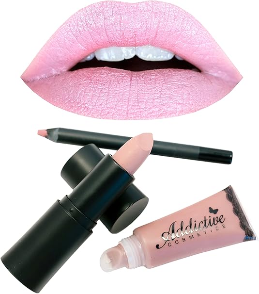 pink lipstick set