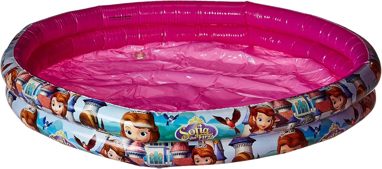 2 ring inflatable pool