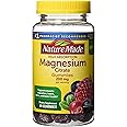 Nature Made High Absorption Magnesium Citrate 200mg Gummies, 60 Count, Mixed Berry, 60 Count (Pack of 12)