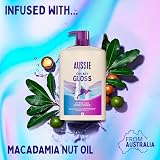 Aussie Oh My Gloss Hydrating Conditioner 1L XXL Pump Vegan Cruelty Free view 4