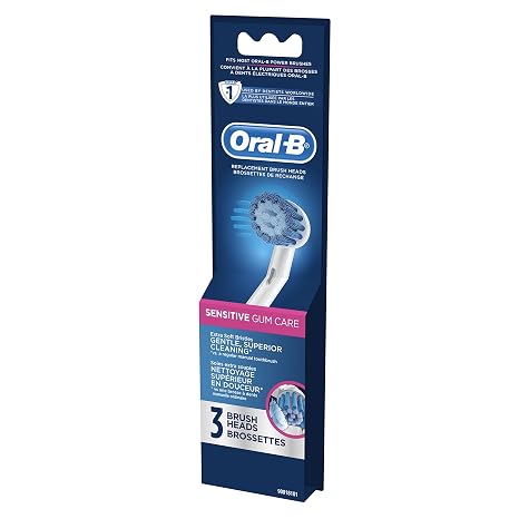 Oral-b professional Sensitive gum Care replacement brush head 3 count (069055824207)